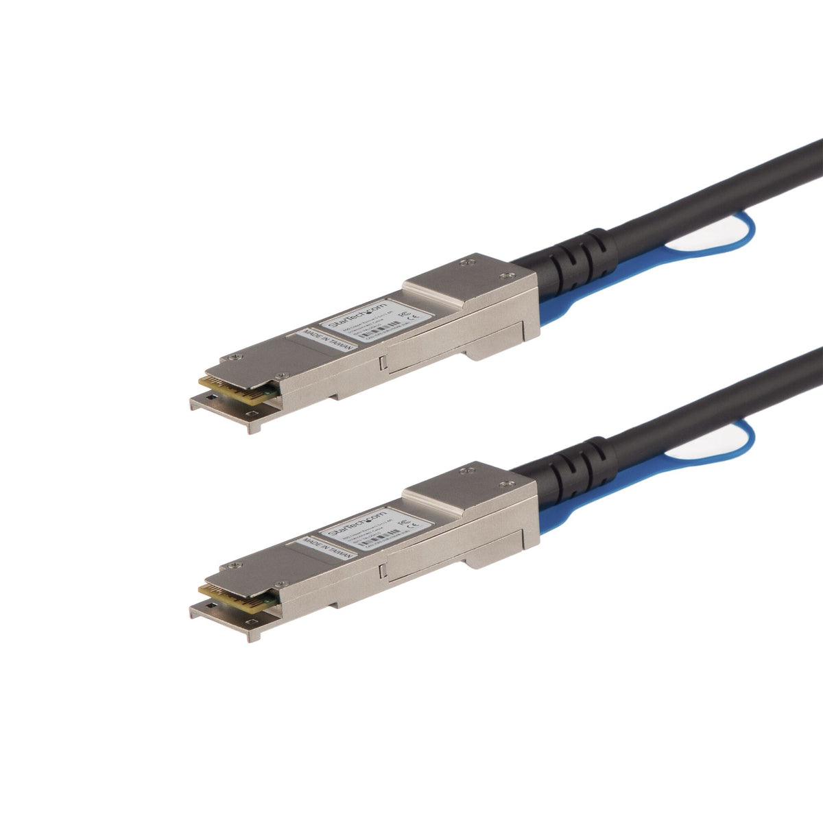 StarTech MSA Uncoded Compatible 3m 40G QSFP+ to QSFP+ Direct Attach Breakout Cable Twinax - 40 GbE QSFP+ Copper DAC 40 Gbps Low Power Passive Transceiver Module DAC