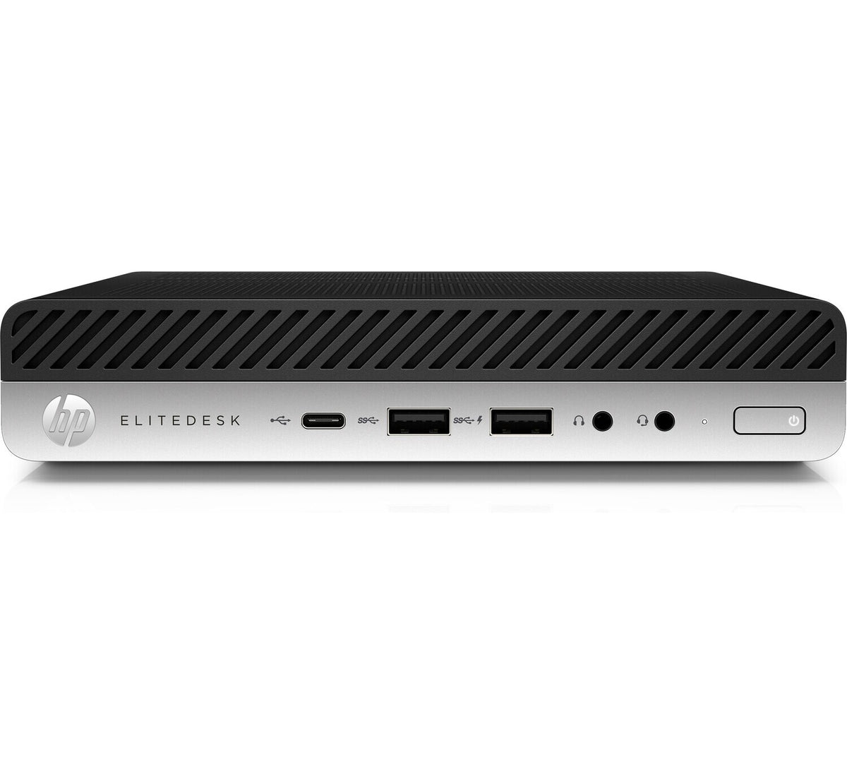 T1A HP EliteDesk 800 G5 Refurbished Intel® Core™ i5 i5-9500T 8 GB DDR4-SDRAM 256 GB SSD Windows 10 Pro Mini PC Black, Silver