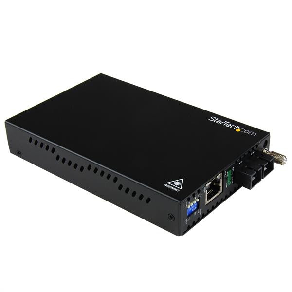 StarTech Gigabit Ethernet Multi Mode Fiber Media Converter SC 550m - 1000 Mbps