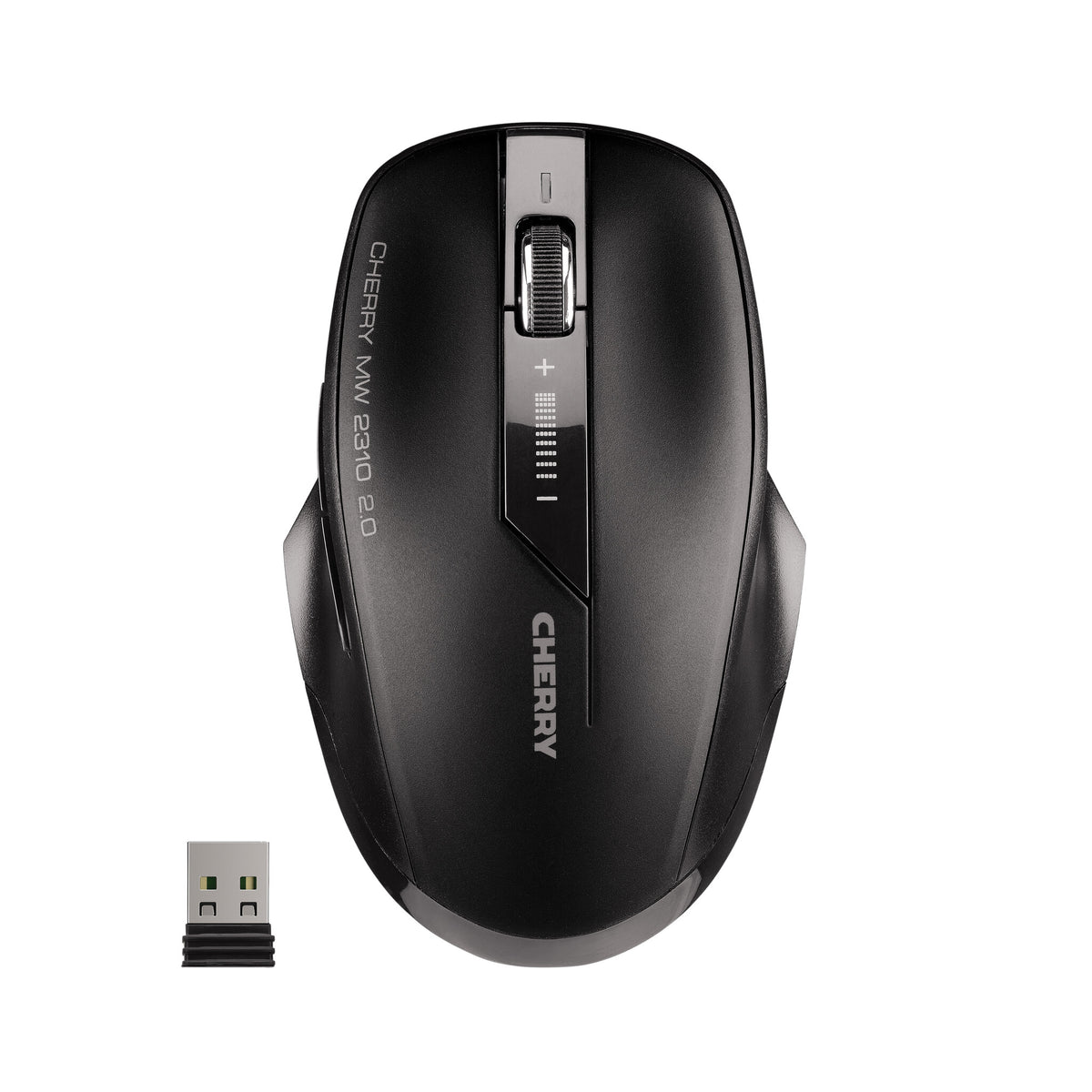 CHERRY MW 2310 2.0 Wireless Mouse, Black, USB