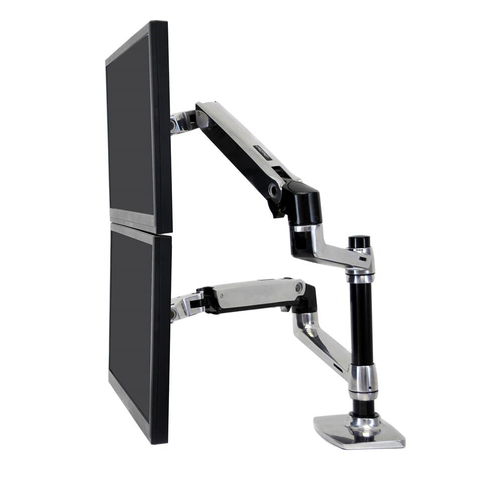 Ergotron LX Series Dual Stacking Arm 61 cm (24") Silver