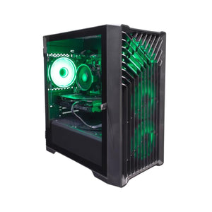 GTR Aether Gaming PC | AMD Ryzen 5 5500 | NVIDIA RTX 4060 8GB GDDR6 | 16GB DDR4 3600MHz RAM | 1TB NVMe SSD | 650W Ultra-Quiet PSU | Windows 11 Home | WiFi | ARGB Gaming Case | Prebuilt High Performance Gaming Desktop PC