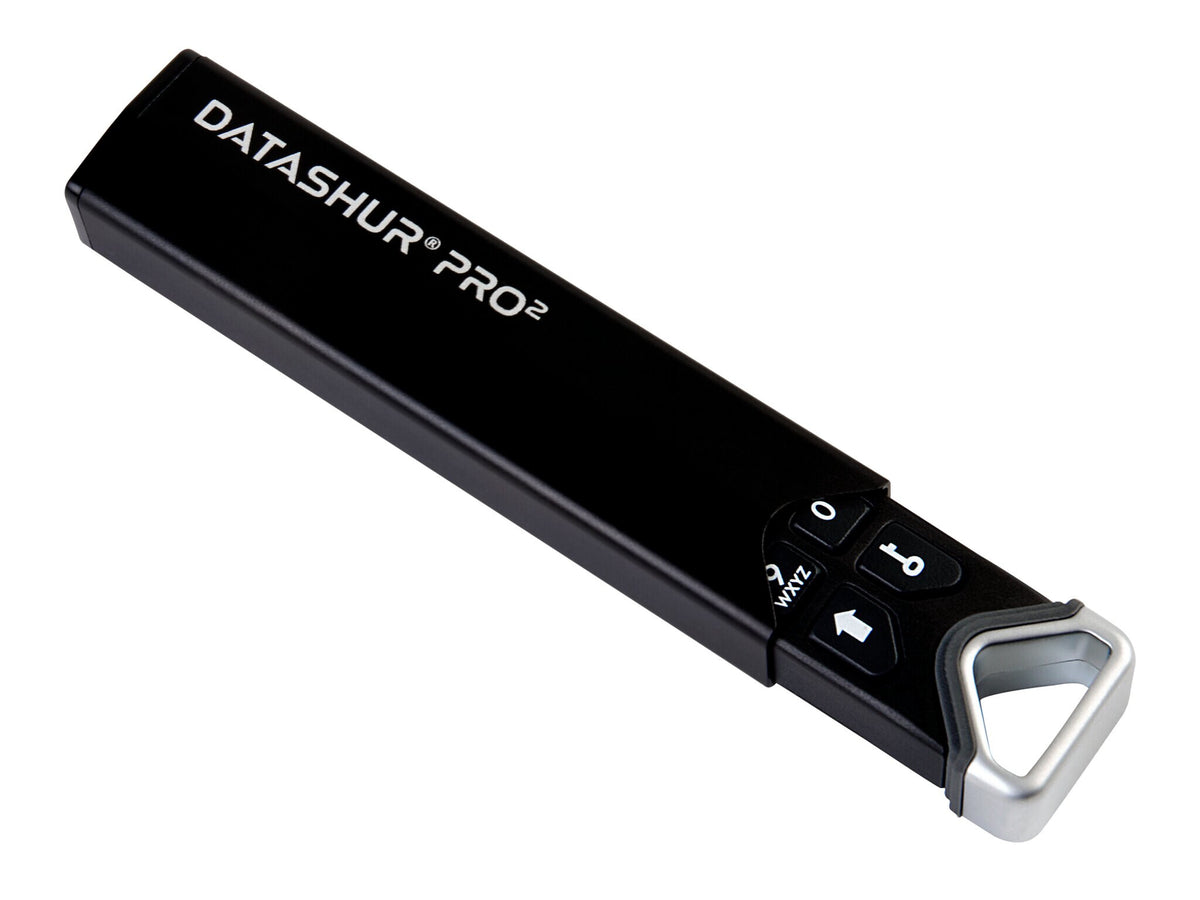 iStorage datAshur PRO2 128GB secure encrypted flash drive - IS-FL-DP2-256-128