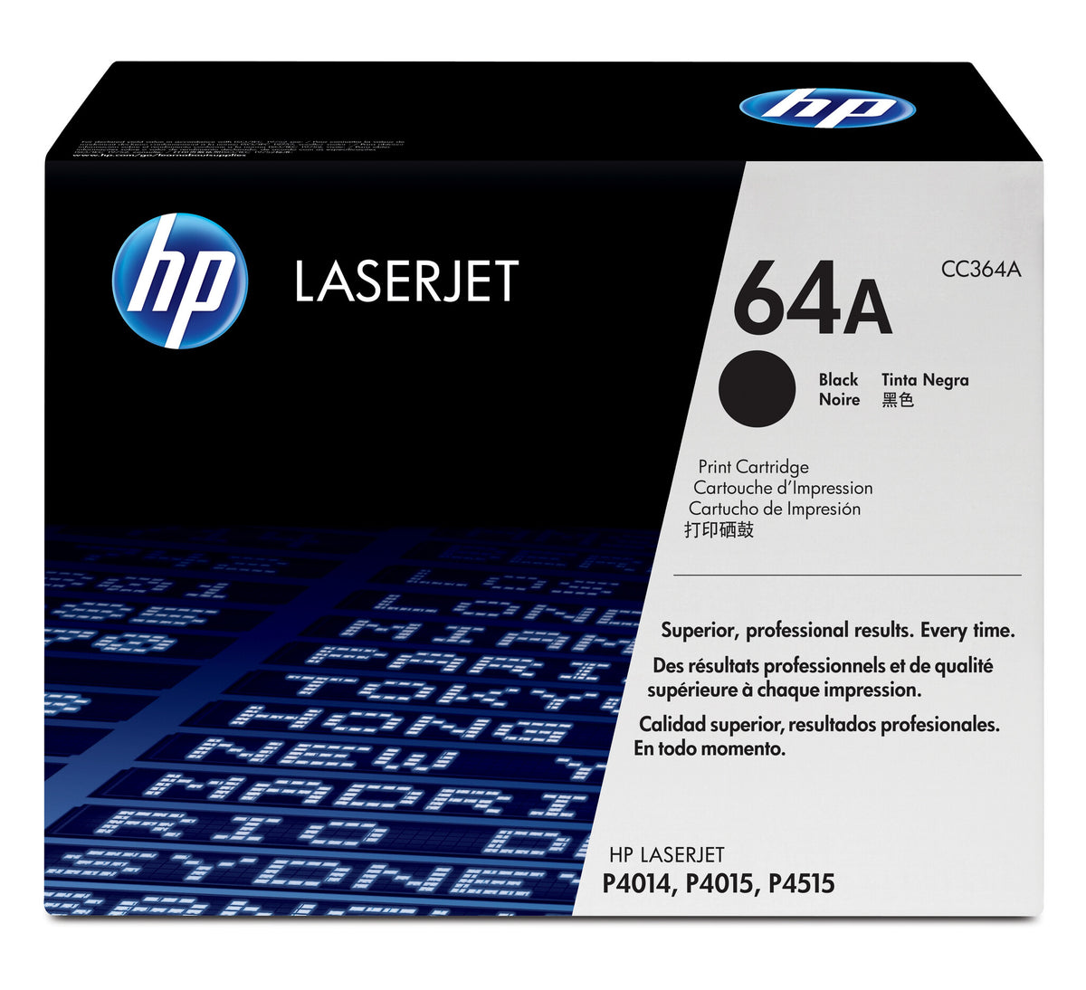 HP 64A Black Original LaserJet Toner Cartridge