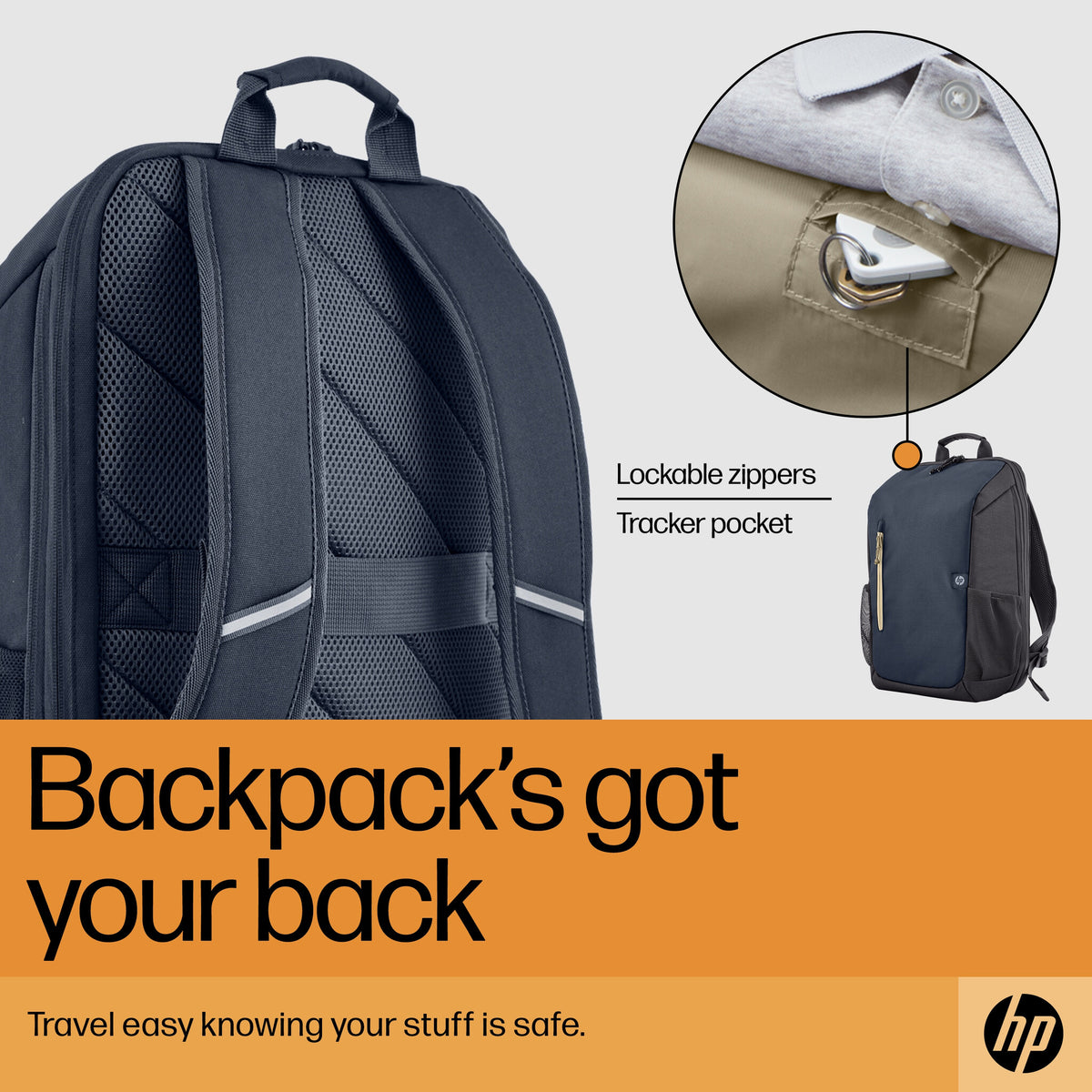 HP Travel 18 Liter 15.6 Iron Grey Laptop Backpack