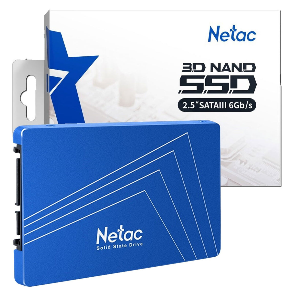 Netac N535S 480 GB Internal SSD | 3D TLC Serial ATA III 2.5