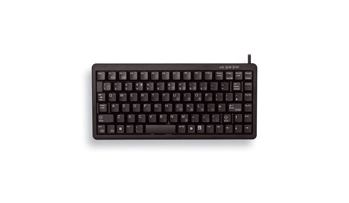 CHERRY G84-4100 COMPACT KEYBOARD Corded, USB/PS2 Black, (QWERTY - UK)