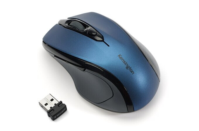 Kensington Pro Fit® Mid-Size Wireless Mouse - Sapphire Blue