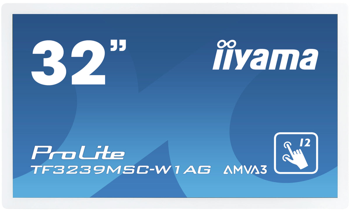 iiyama ProLite TF3239MSC-W1AG 32" Full HD Monitor | 1920 x 1080 60Hz HDMI VGA DP