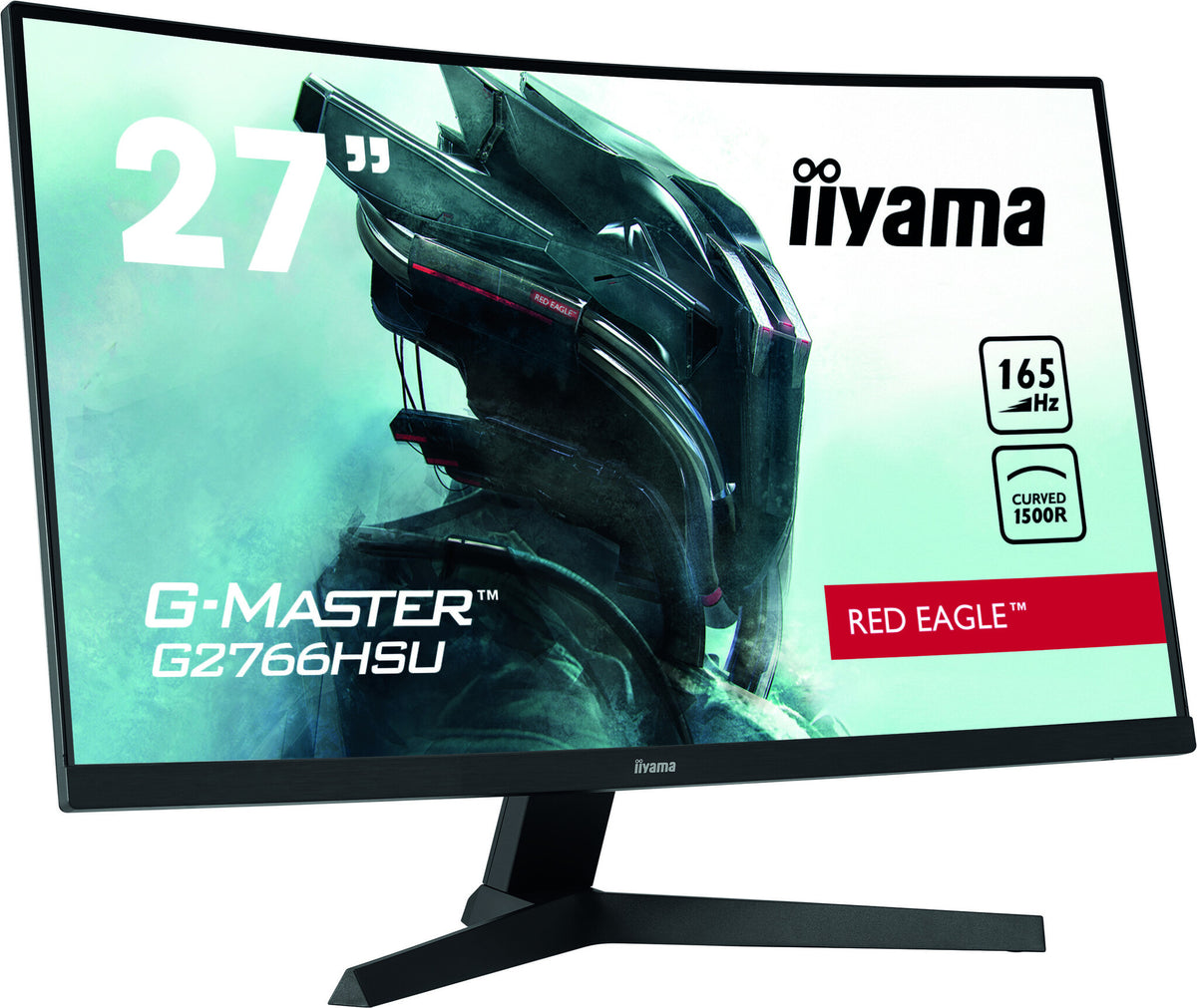 iiyama G-MASTER G2766HSU-B1 27" Full HD Curved Gaming Monitor | 1920 x 1080 165Hz 1ms HDMI DP