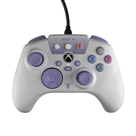 Turtle Beach REACT-R Purple, White USB Gamepad PC, Xbox One, Xbox Series S, Xbox Series X