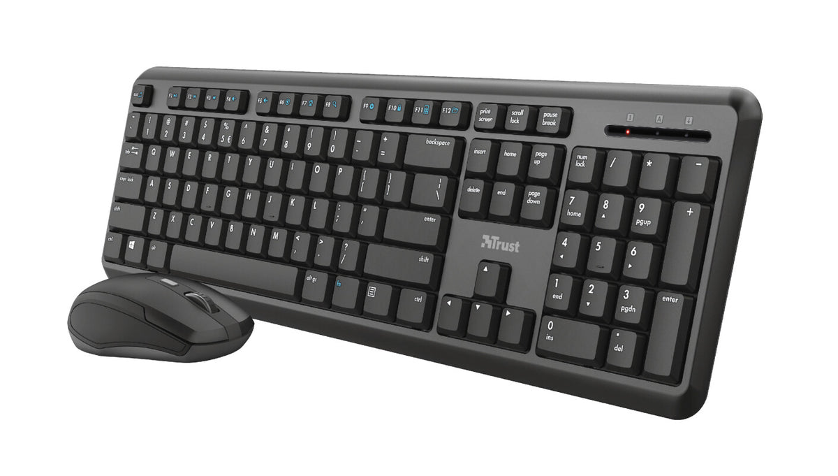 Trust ODY keyboard Mouse included RF Wireless QWERTY English Black