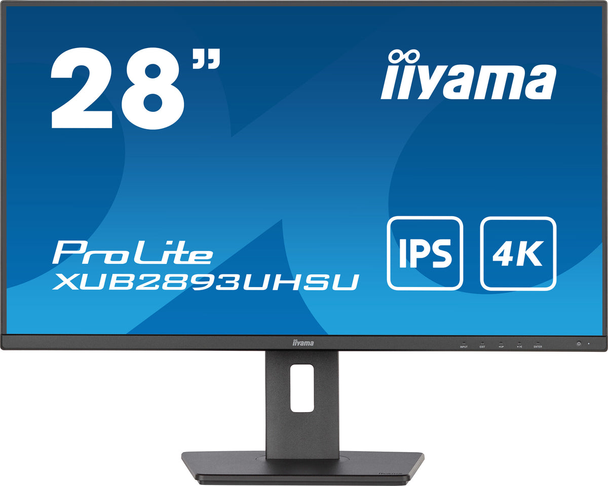 iiyama ProLite ProLite 28" 4K Ultra HD Monitor | 3840 x 2160 60Hz HDMI DP