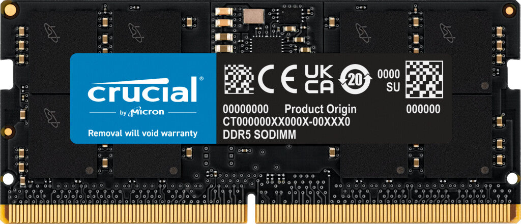 Crucial SORAM D5 5600 24GB CL46 - 24 GB memory module 1 x 24 GB DDR5 5600 MHz ECC