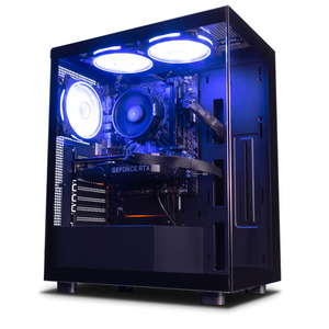 GTR PhantomX Gaming PC | AMD Ryzen 5 5600X | NVIDIA RTX 4070 12GB GDDR6 | 1TB NVMe SSD | 32GB DDR4 3600MHz RAM | Fully 750W 80+ Bronze PSU | ARGB case | Windows 11 Home | WiFi | High Performance Desktop Prebuilt Gaming PC