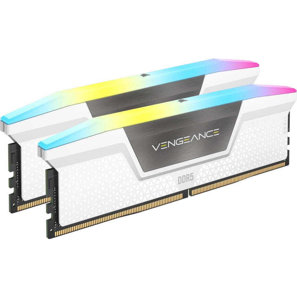 Corsair Vengeance RGB CMH32GX5M2E6000C36W memory module 32 GB 2 x 16 GB DDR5 6000 MHz ECC