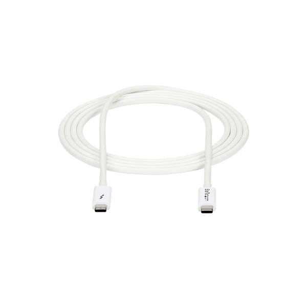 Thunderbolt 3 Cable 20gbps 2m White Thunderbolt Gotraka